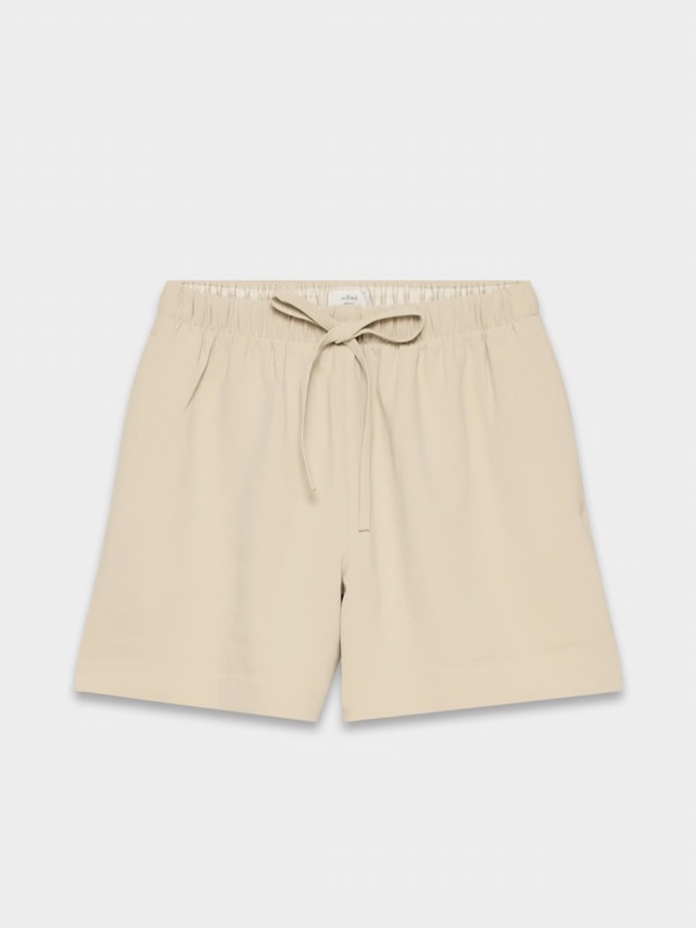 Aritzia Lodge Short Mid Thigh Crepette *S* Beige